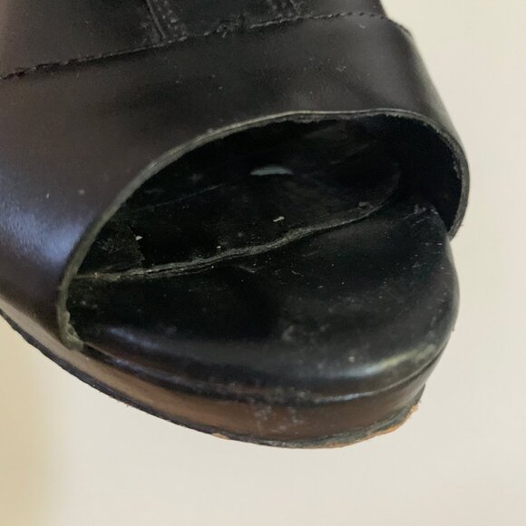 ALDO Shoes Sandal Heel w/ Buckle (Black, EU 39 / US 8.5) - Picture 11 of 11